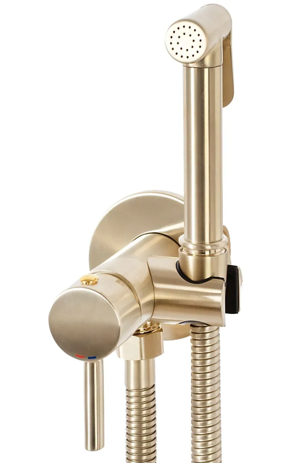 Rea Robinet de bidet encastré Lungo loop gold brush