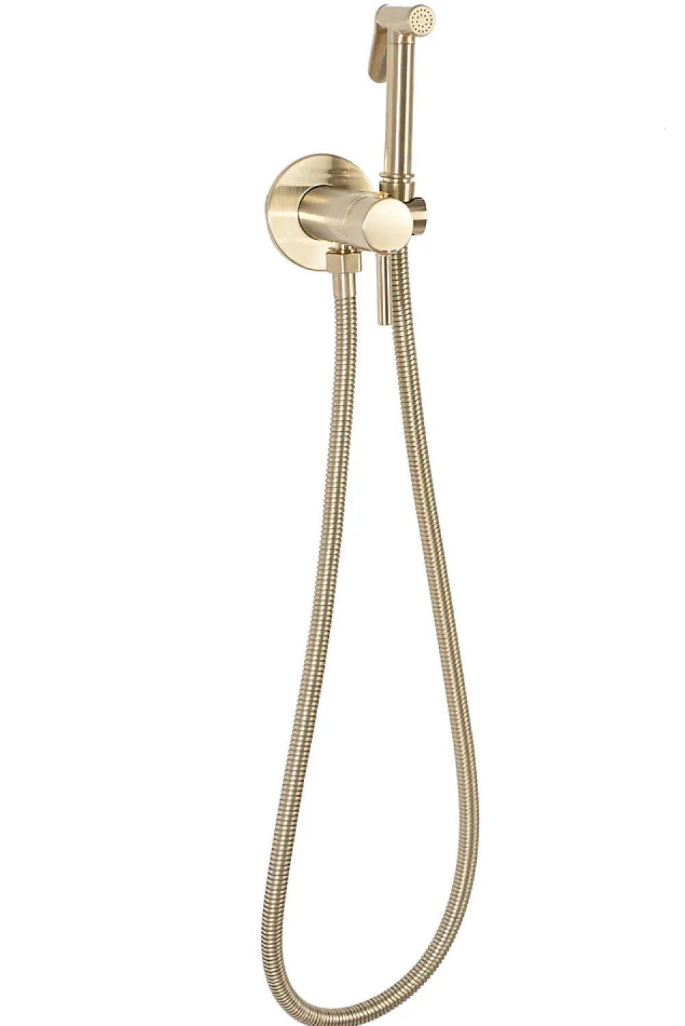 Rea Robinet de bidet encastré Lungo loop gold brush
