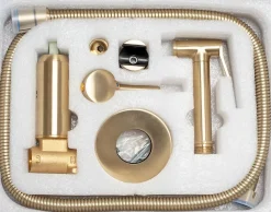 Rea Robinet de bidet encastré Lungo loop gold brush