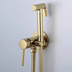 Rea Robinet de bidet encastré Lungo loop gold