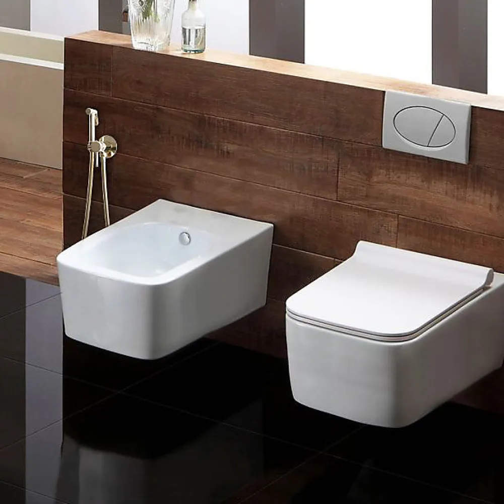 Rea Robinet de bidet encastré Lungo loop gold