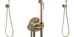 Rea Robinet de bidet encastré Lungo loop gold