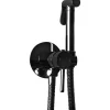 Rea Robinet de bidet encastré Lungo loop black metallic