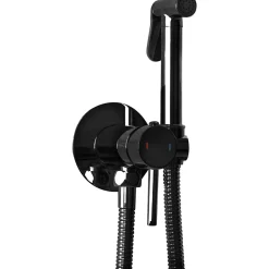 Rea Robinet de bidet encastré Lungo loop black metallic