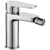 Kibath Robinet de bidet monocommande FUS avec finition chromée brillante en laiton