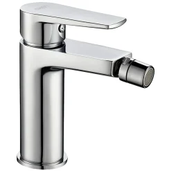 Kibath Robinet de bidet monocommande FUS avec finition chromée brillante en laiton