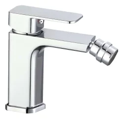 Robinet De Bidet|Kibath Robinet de bidet monocommande CHE avec finition chromée polie en laiton