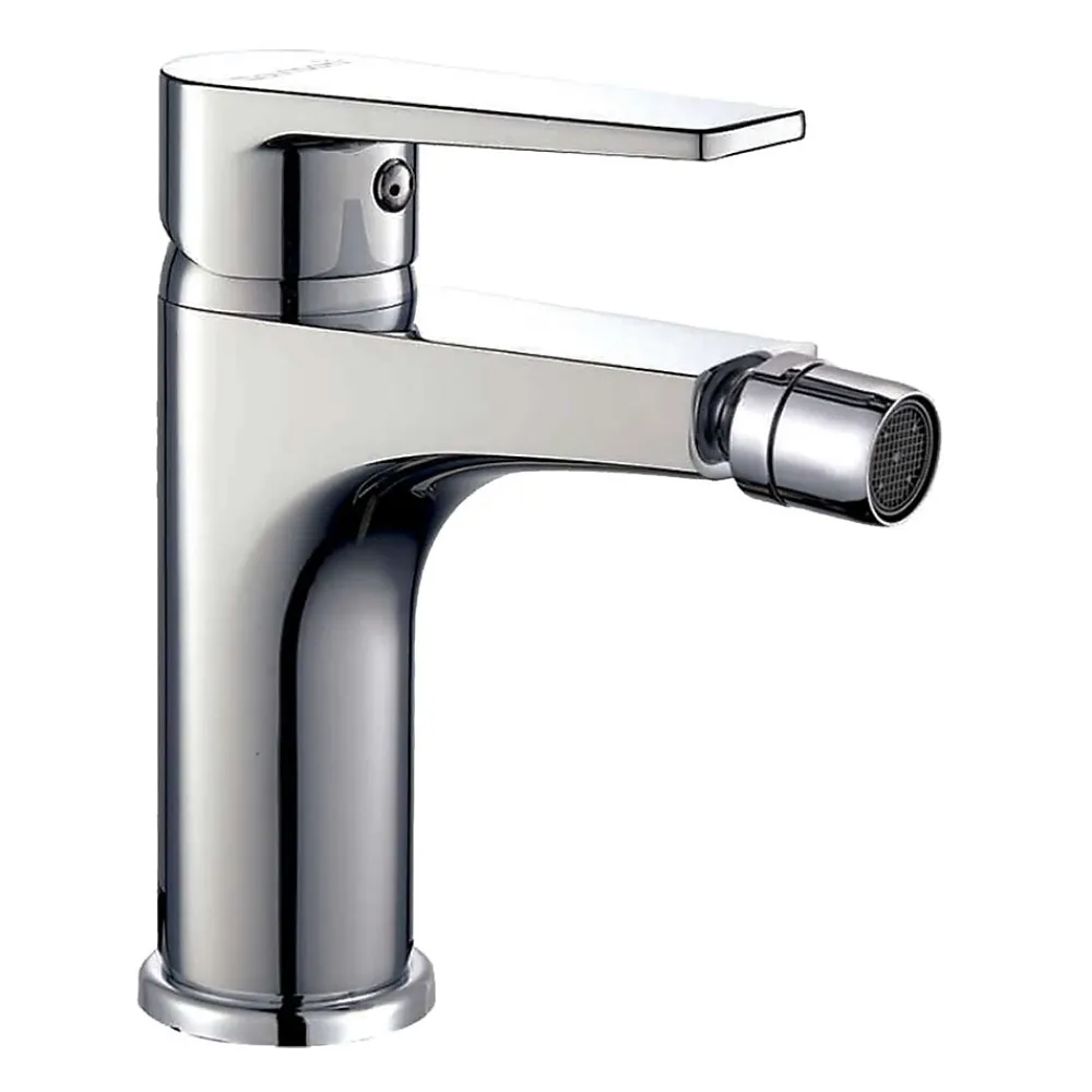 Robinet De Bidet|Kibath Robinet de bidet monocommande DEN avec finition chromée brillante en laiton