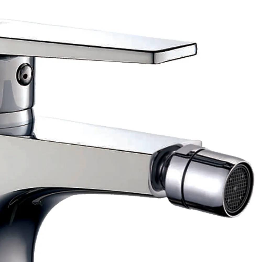 Robinet De Bidet|Kibath Robinet de bidet monocommande DEN avec finition chromée brillante en laiton