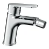 Kibath Robinet de bidet monocommande SIX avec finition chromée brillante en laiton