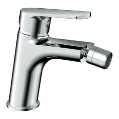 Kibath Robinet de bidet monocommande SIX avec finition chromée brillante en laiton