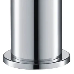 Kibath Robinet de bidet monocommande ZUNI avec finition chromée brillante en laiton