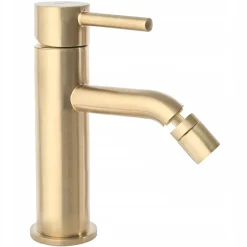 Rea Robinet De Bidet Lungo Brush Gold