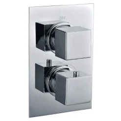 Robinet De Douche|Kibath Robinet de douche encastré (robinet seul) thermostatique ABEL finition chrome poli en laiton
