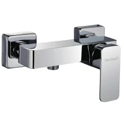 Robinet De Douche|Kibath Robinet de douche monocommande CHE avec finition chromée brillante en laiton