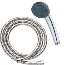 Kibath Robinet de douche monocommande PIN avec finition chromée brillante en laiton