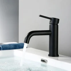 Rea Robinet De Lavabo Calani Nexos Low Black