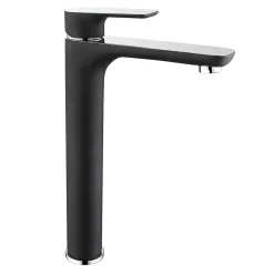 Bernstein Robinet de lavabo de haute qualité Robinet de salle de bain 4025CB en noir mat