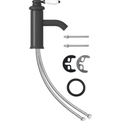Robinet Lave-Mains|Helloshop26 Robinet de lavabo de salle de gris