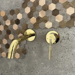 Rea Robinet De Lavabo Encastré Argon Js-622704G Gold