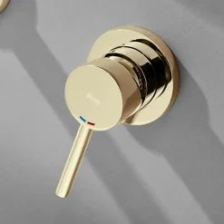 Robinet Lave-Mains|Rea Robinet de lavabo encastré LUNGO GOLD