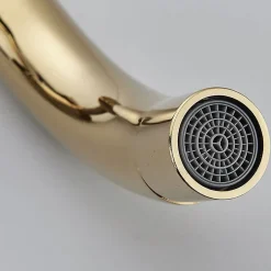 Robinet Lave-Mains|Rea Robinet de lavabo encastré LUNGO GOLD