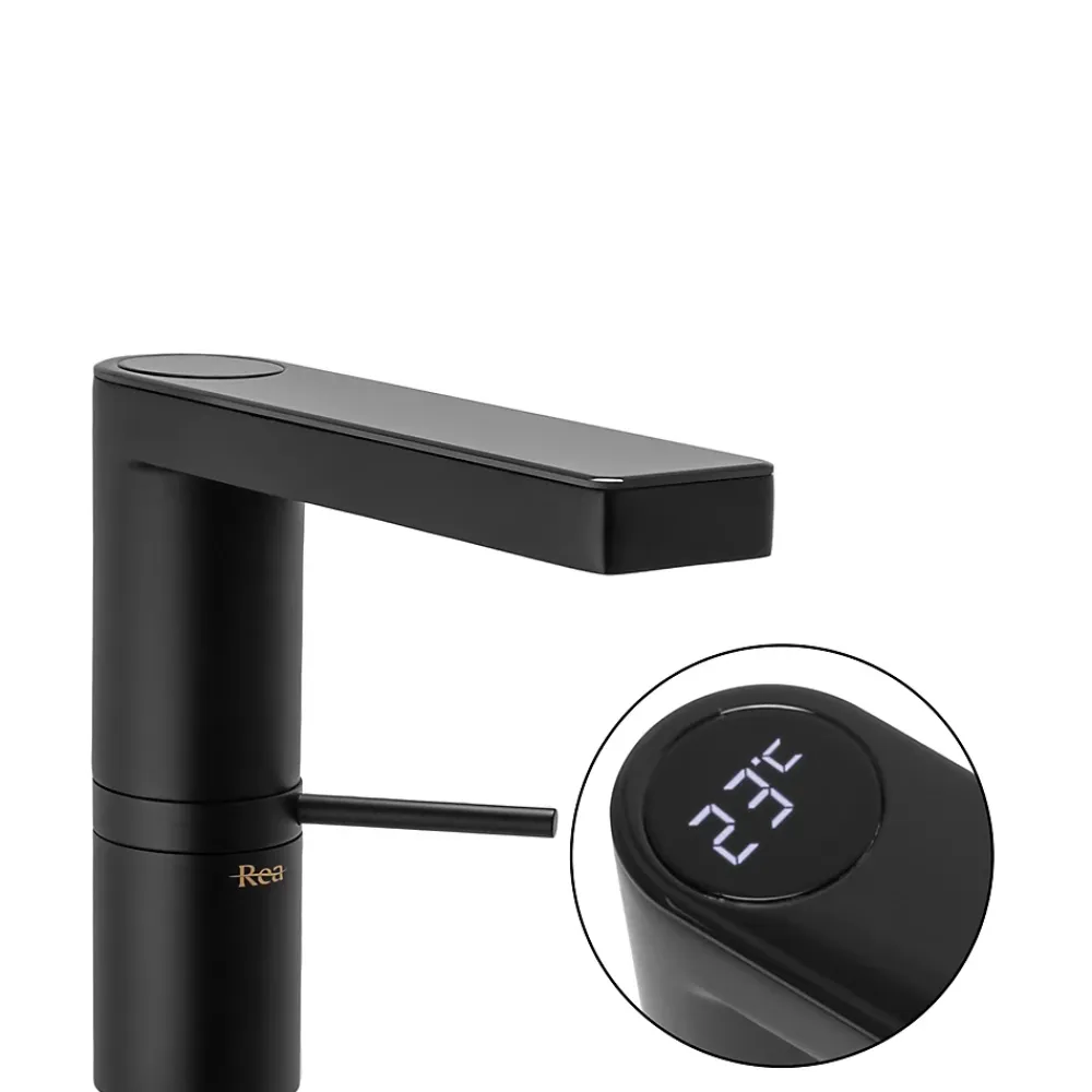 Rea Robinet de lavabo Amar LCD black low