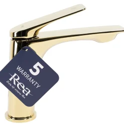 Robinet Lave-Mains|Rea Robinet de lavabo Avalon gold low