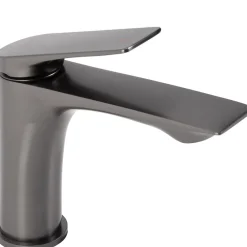 Rea Robinet de lavabo Avalon titanium low