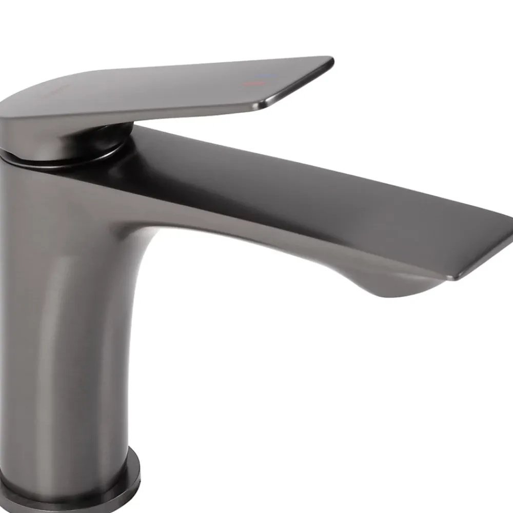 Rea Robinet de lavabo Avalon titanium low