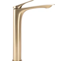 Rea Robinet de lavabo Avalon brushed gold high