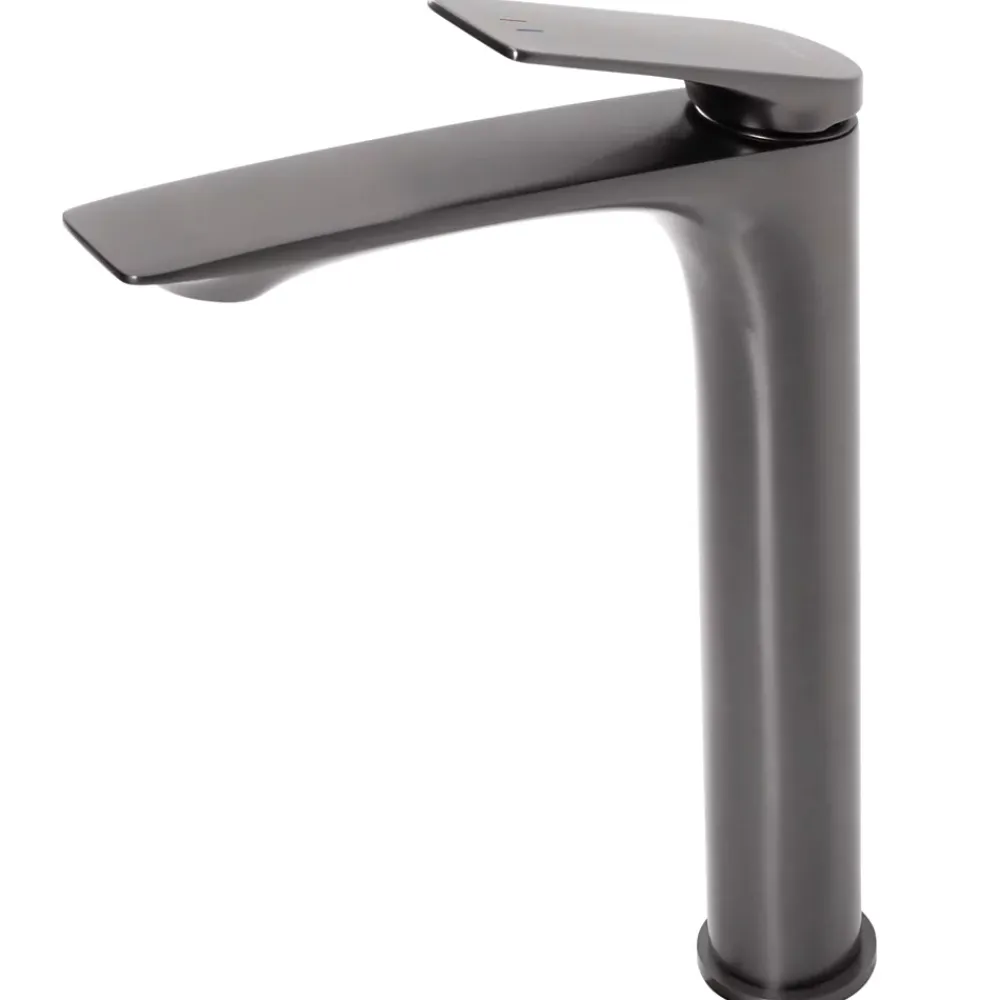 Rea Robinet de lavabo Avalon titanium high