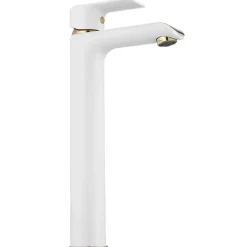 Robinet Lave-Mains|Rea Robinet de lavabo Bloom white gold high