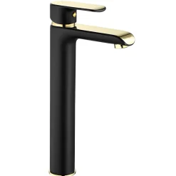 Robinet Lave-Mains|Rea Robinet de lavabo Bloom black gold high