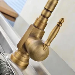 Robinet Lave-Mains|Rea Robinet de lavabo Bona old gold high