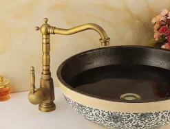 Robinet Lave-Mains|Rea Robinet de lavabo Bona old gold high