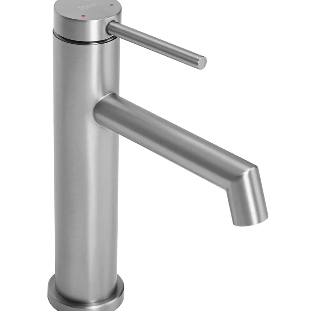 Robinet Lave-Mains|Rea Robinet de lavabo Foss nickel brush low