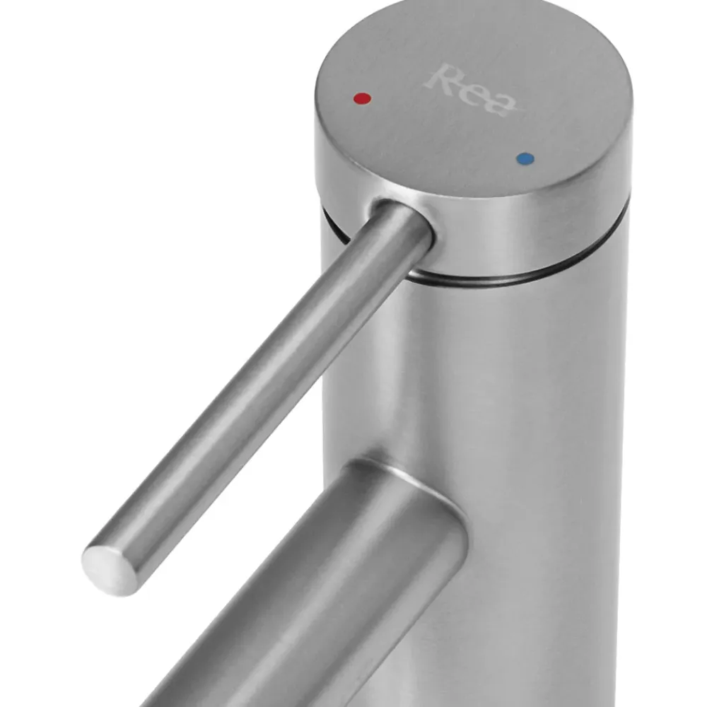 Robinet Lave-Mains|Rea Robinet de lavabo Foss nickel brush low