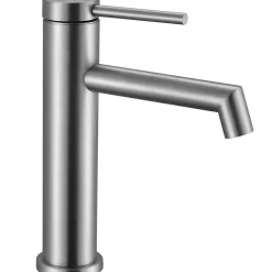 Robinet Lave-Mains|Rea Robinet de lavabo Foss nickel brush low