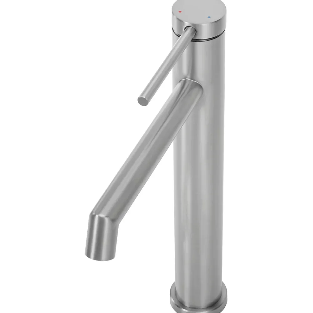Robinet Lave-Mains|Rea Robinet de lavabo Foss nickel brush high