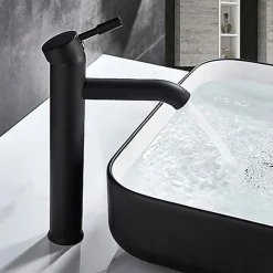 Rea Robinet de lavabo Graf black high