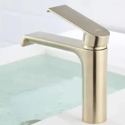 Robinet Lave-Mains|Rea Robinet de lavabo Hass gold low