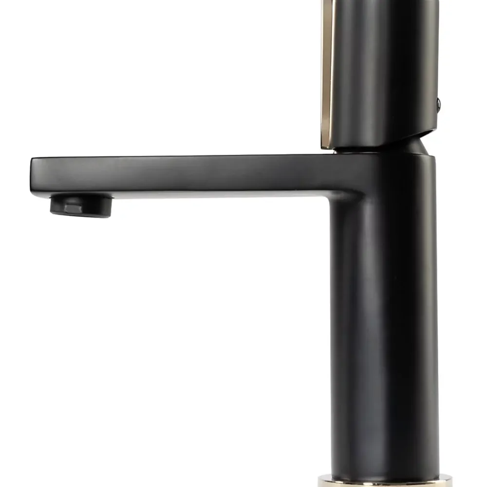 Rea Robinet de lavabo Icon black low