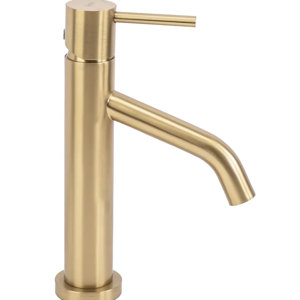Robinet Lave-Mains|Rea Robinet De Lavabo Js-B253Bg Level Low Brush Gold