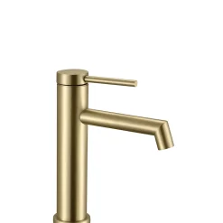 Robinet Lave-Mains|Rea Robinet De Lavabo Js-B310Bg Foss Low Brush Gold