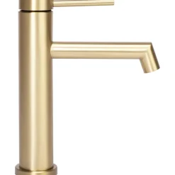 Robinet Lave-Mains|Rea Robinet De Lavabo Js-B310Bg Foss Low Brush Gold