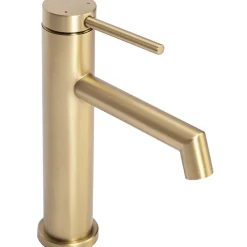 Robinet Lave-Mains|Rea Robinet De Lavabo Js-B310Bg Foss Low Brush Gold