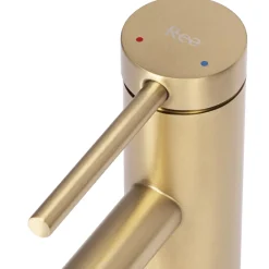 Robinet Lave-Mains|Rea Robinet De Lavabo Js-B310Bg Foss Low Brush Gold