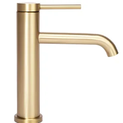 Robinet Lave-Mains|Rea Robinet De Lavabo Js-B311Bg Clif Low Brush Gold