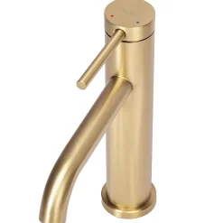 Robinet Lave-Mains|Rea Robinet De Lavabo Js-B311Bg Clif Low Brush Gold